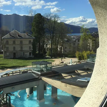 Appartement Beau T3 Avec Vue Parc Et Dent Du Chat, Wifi, Garage - Fr-1-555-88 Aix-les-Bains